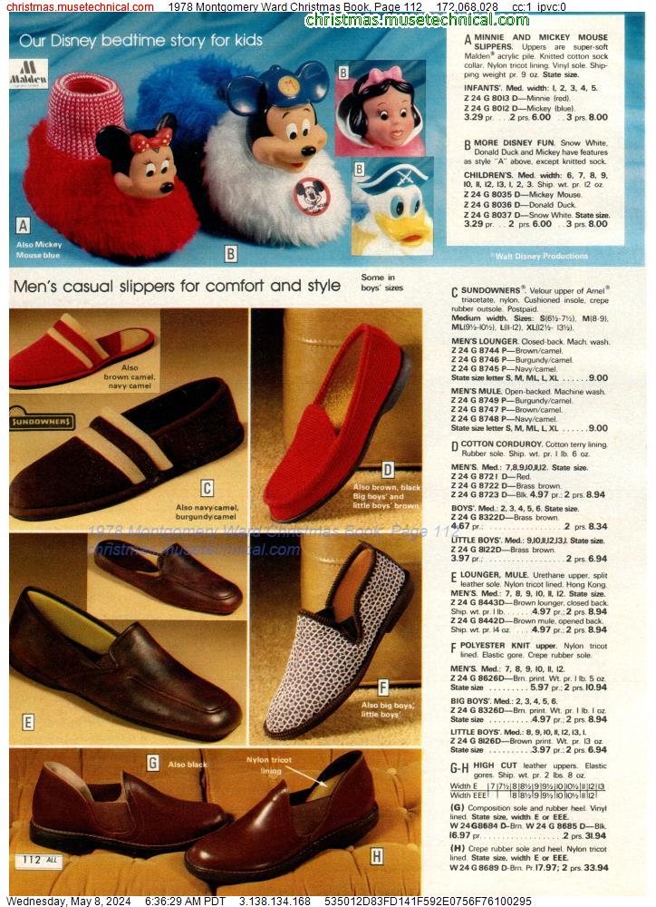 1978 Montgomery Ward Christmas Book, Page 112