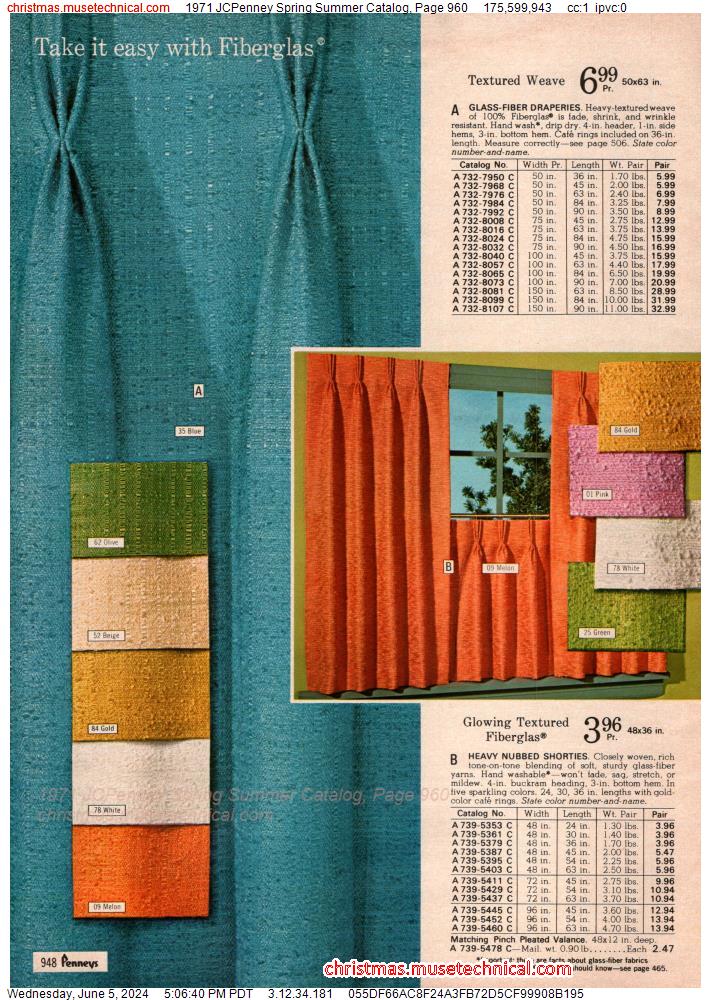 1971 JCPenney Spring Summer Catalog, Page 960