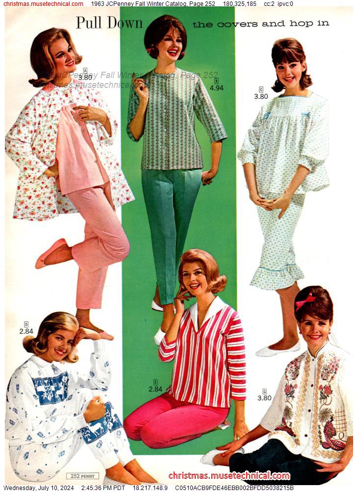 1963 JCPenney Fall Winter Catalog, Page 252