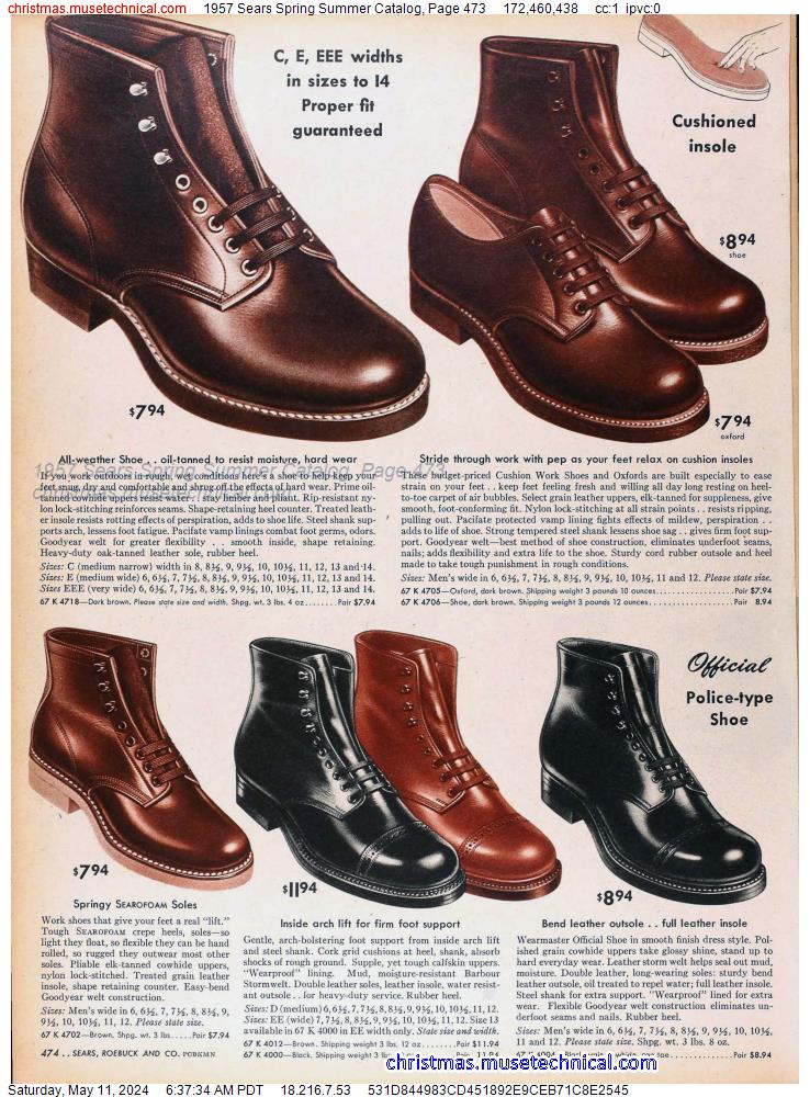 1957 Sears Spring Summer Catalog, Page 473