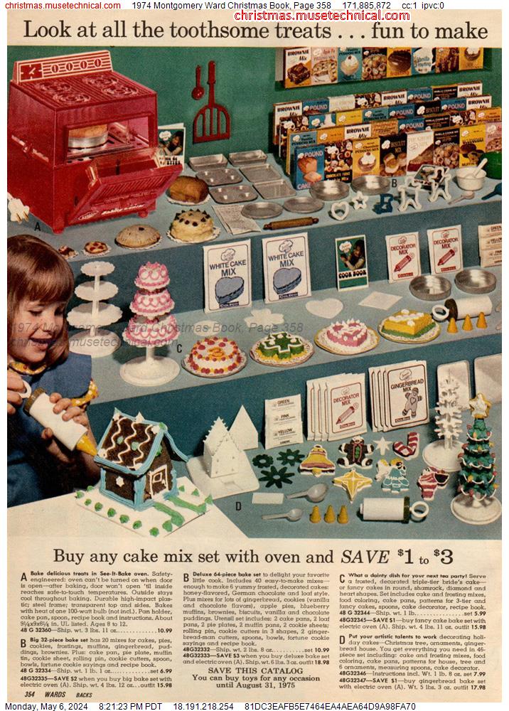 1974 Montgomery Ward Christmas Book, Page 358