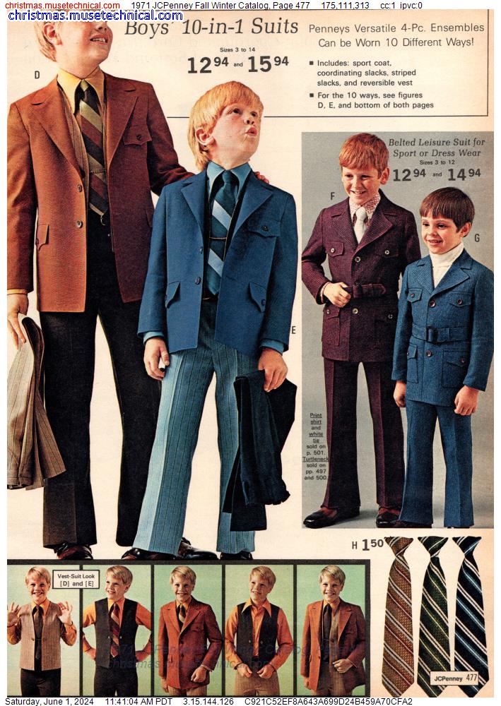 1971 JCPenney Fall Winter Catalog, Page 477