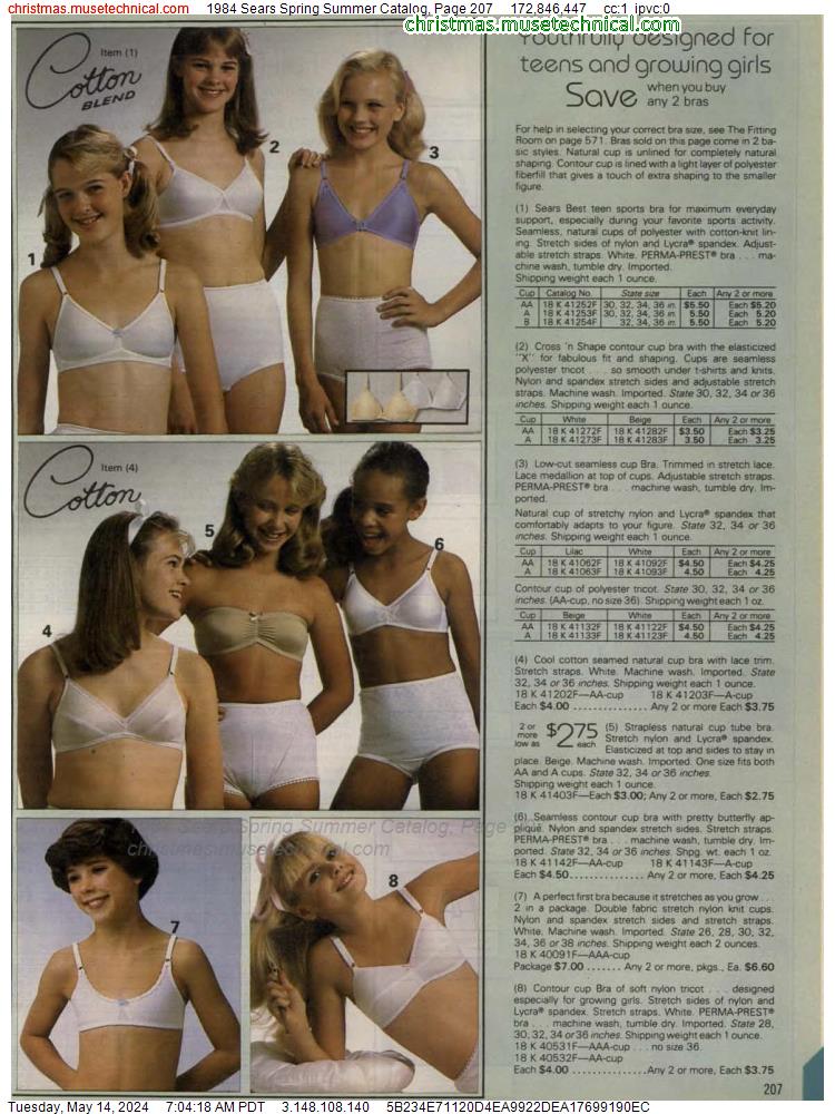 1984 Sears Spring Summer Catalog, Page 207