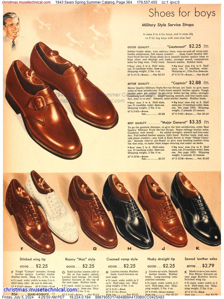 1943 Sears Spring Summer Catalog, Page 364