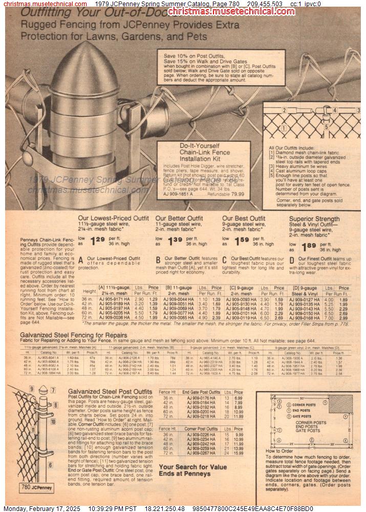 1979 JCPenney Spring Summer Catalog, Page 780