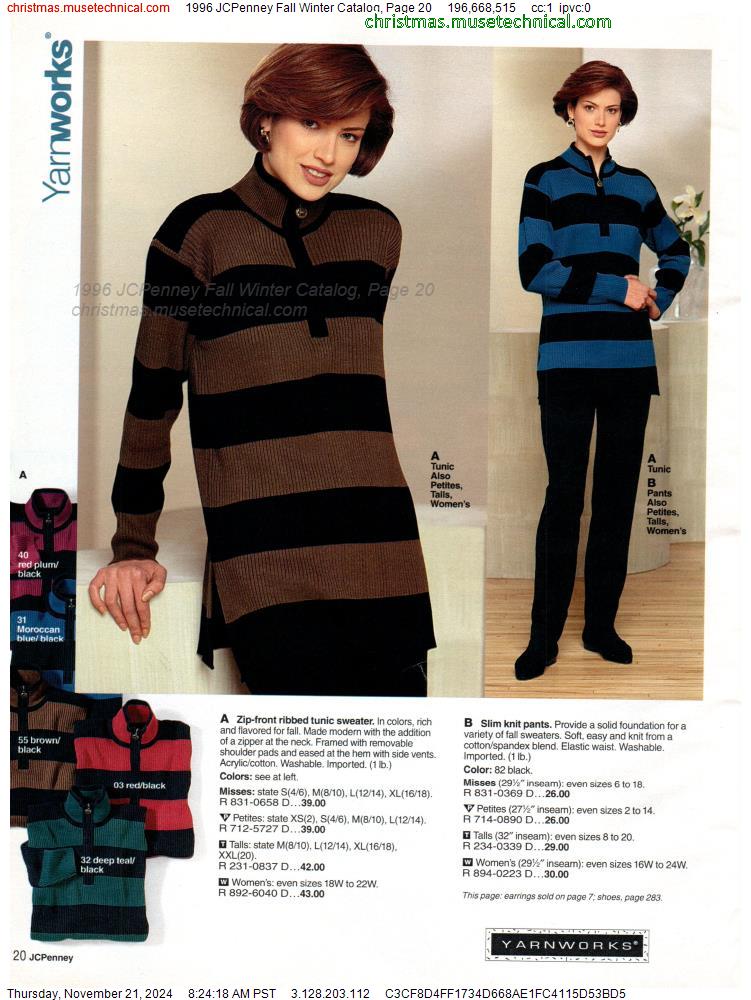 1996 JCPenney Fall Winter Catalog, Page 20