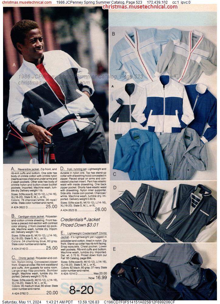 1986 JCPenney Spring Summer Catalog, Page 523