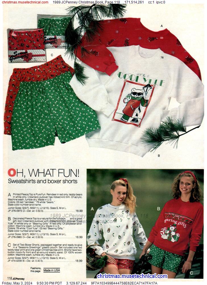 1989 JCPenney Christmas Book, Page 118