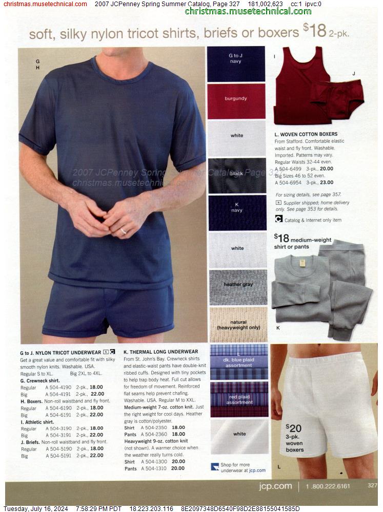 2007 JCPenney Spring Summer Catalog, Page 327