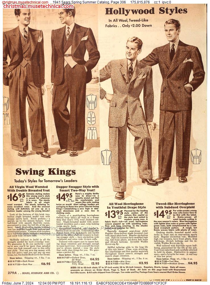 1941 Sears Spring Summer Catalog, Page 306