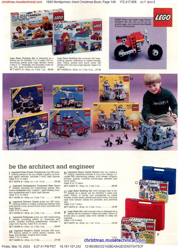 1985 Montgomery Ward Christmas Book, Page 149