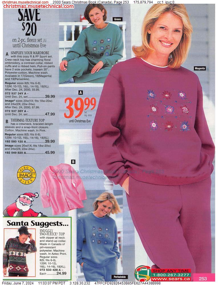 2000 Sears Christmas Book (Canada), Page 253