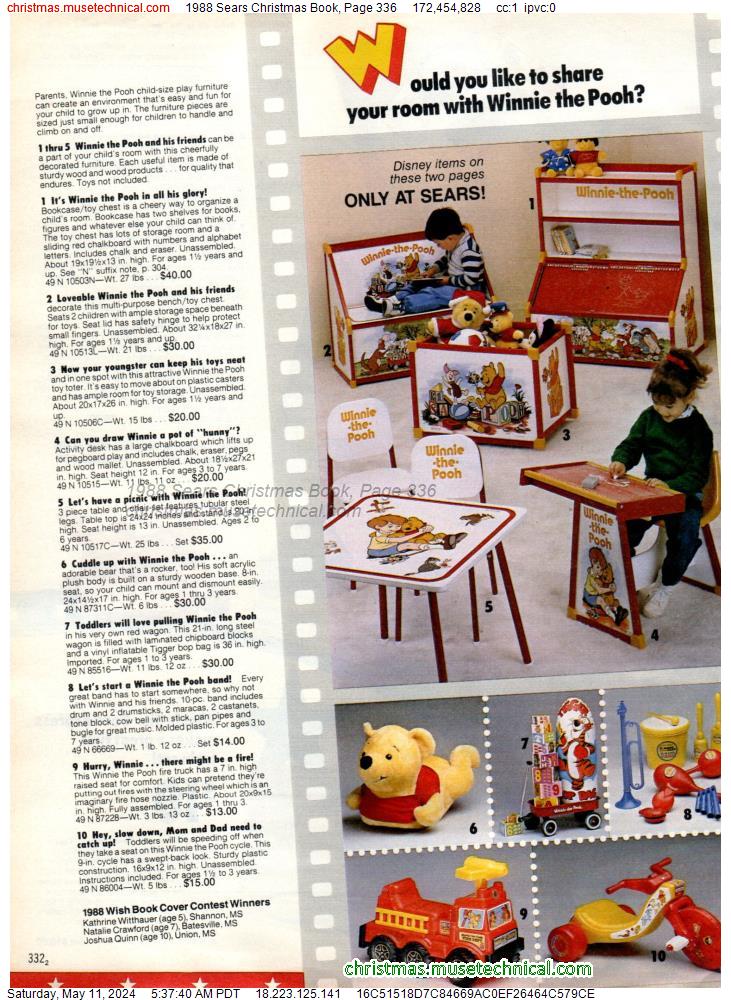 1988 Sears Christmas Book, Page 336