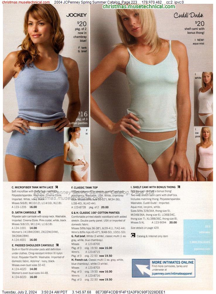 2004 JCPenney Spring Summer Catalog, Page 223