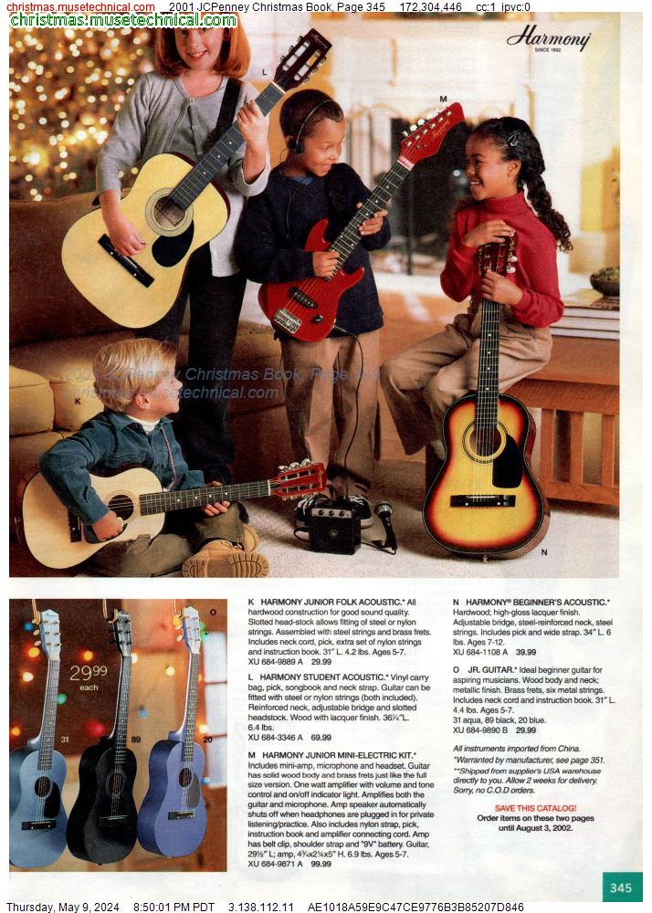 2001 JCPenney Christmas Book, Page 345