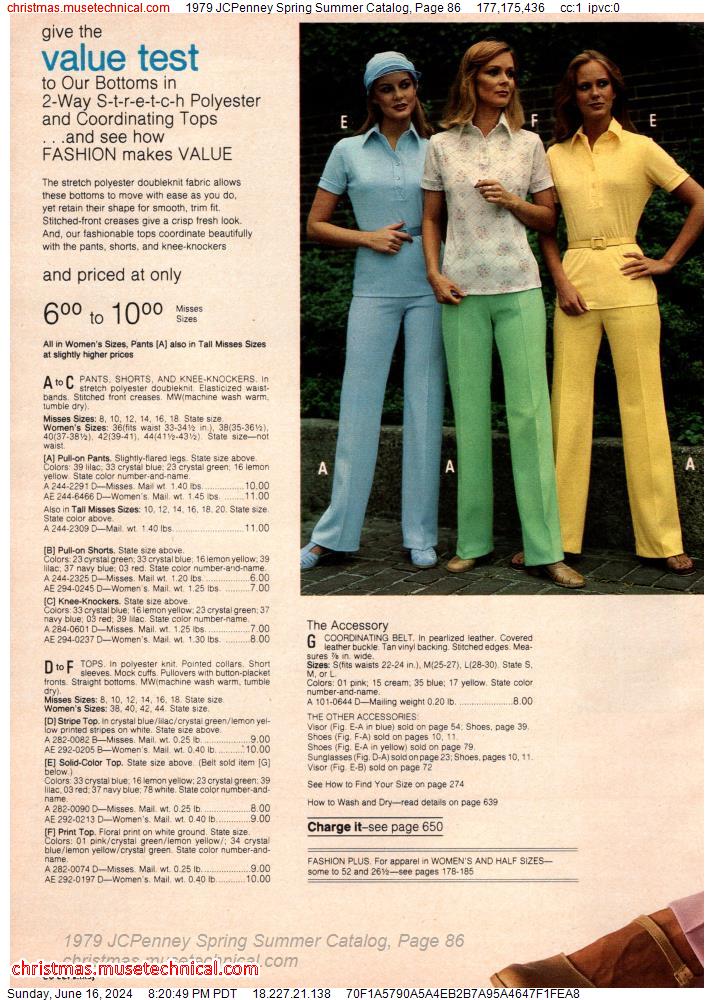 1979 JCPenney Spring Summer Catalog, Page 86