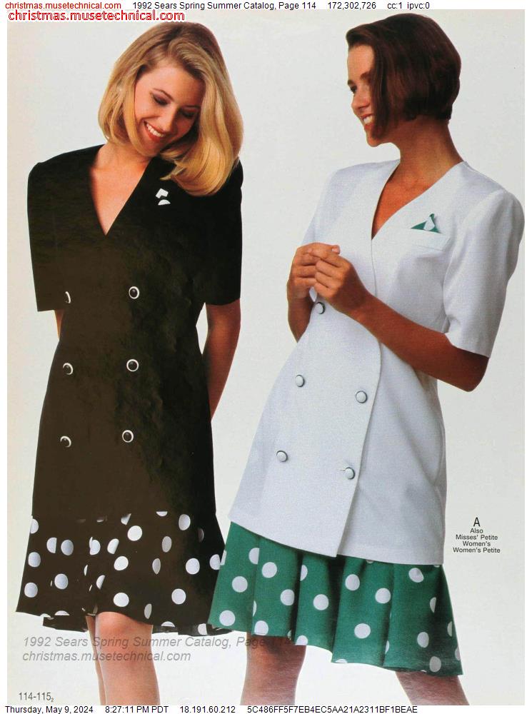 1992 Sears Spring Summer Catalog, Page 114