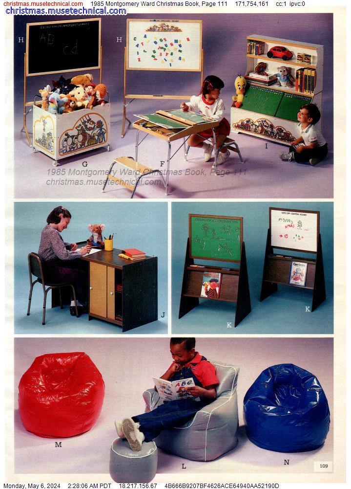 1985 Montgomery Ward Christmas Book, Page 111