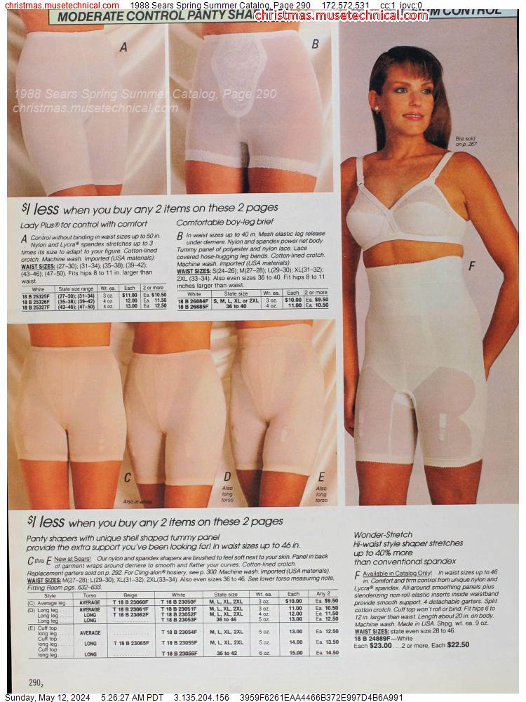 1988 Sears Spring Summer Catalog, Page 290