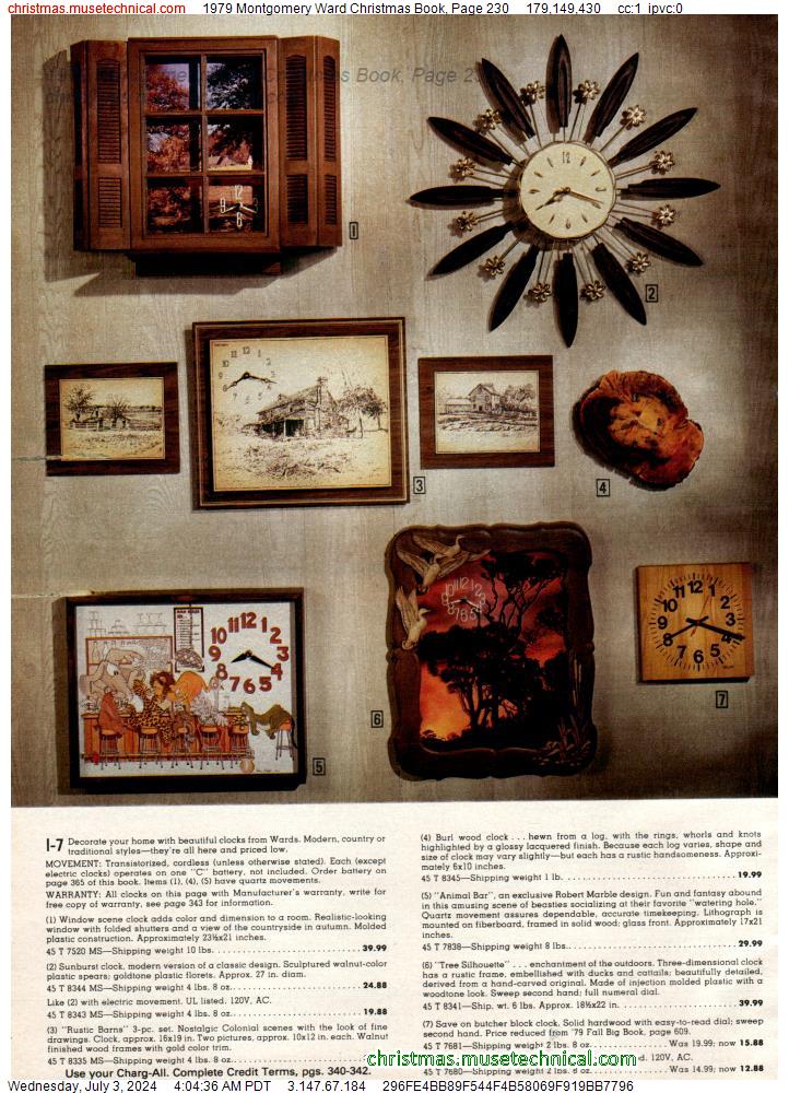 1979 Montgomery Ward Christmas Book, Page 230