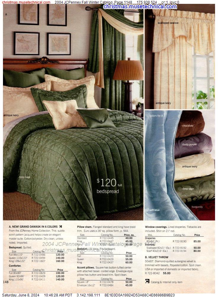 2004 JCPenney Fall Winter Catalog, Page 1148