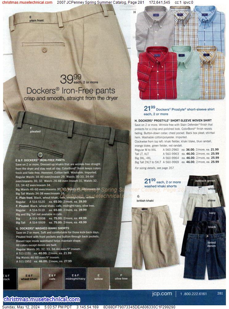 2007 JCPenney Spring Summer Catalog, Page 281