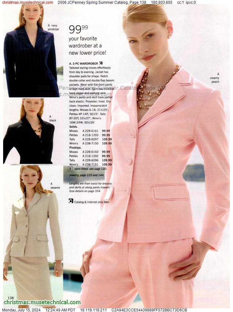 2006 JCPenney Spring Summer Catalog, Page 138