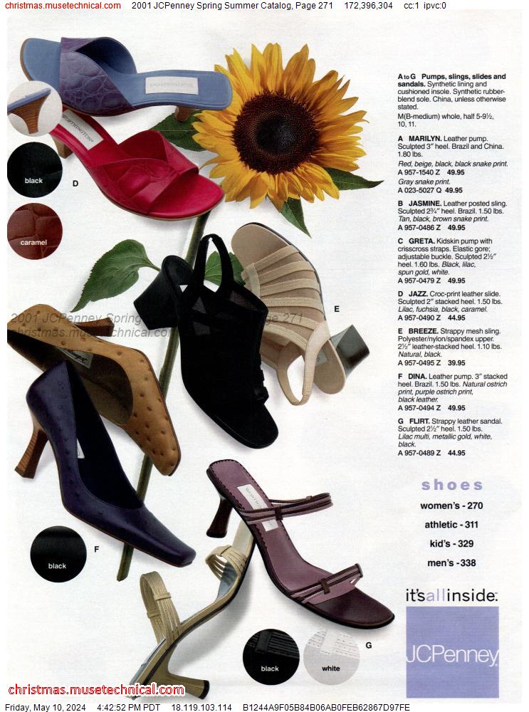 2001 JCPenney Spring Summer Catalog, Page 271