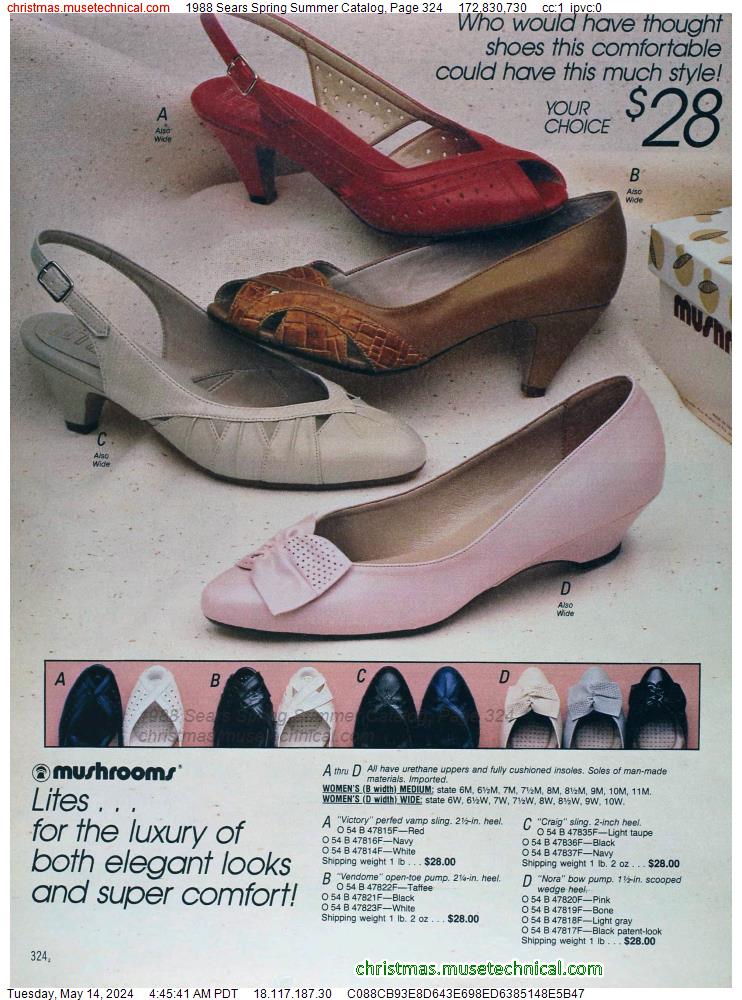 1988 Sears Spring Summer Catalog, Page 324