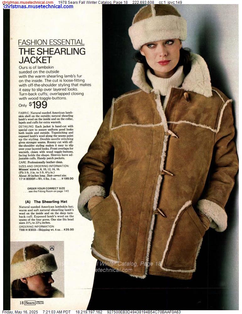 1978 Sears Fall Winter Catalog, Page 18