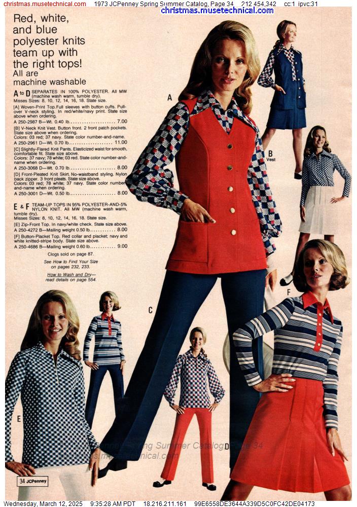 1973 JCPenney Spring Summer Catalog, Page 34