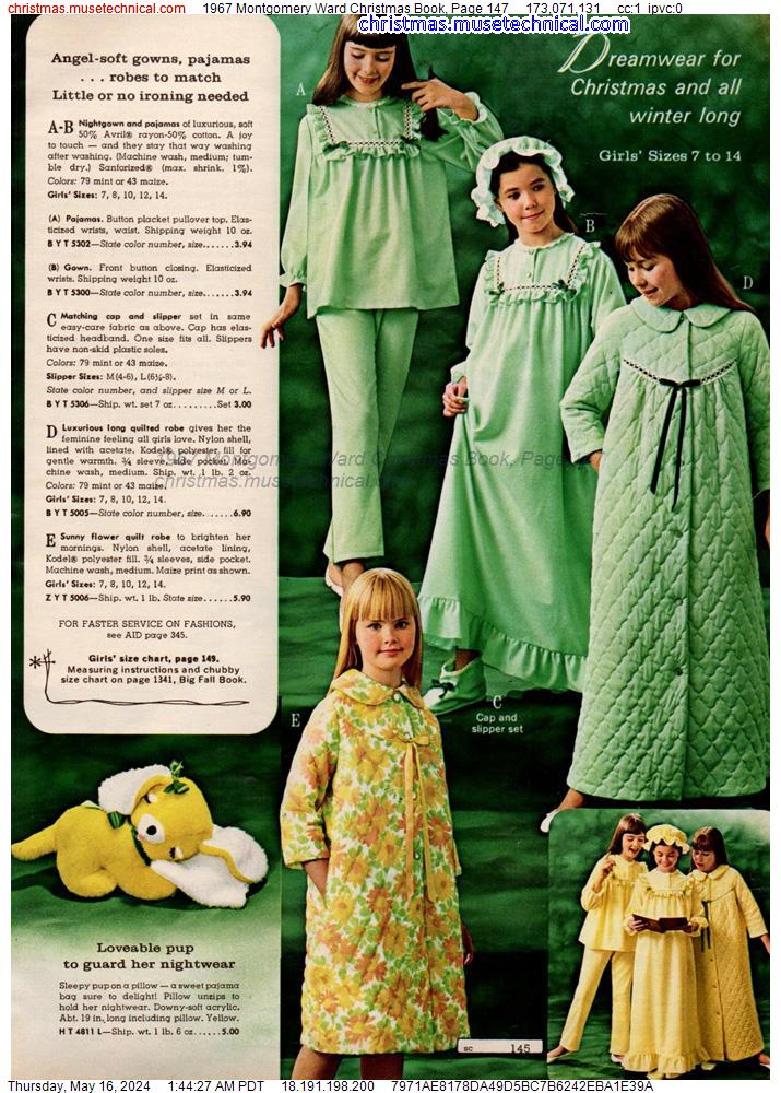 1967 Montgomery Ward Christmas Book, Page 147