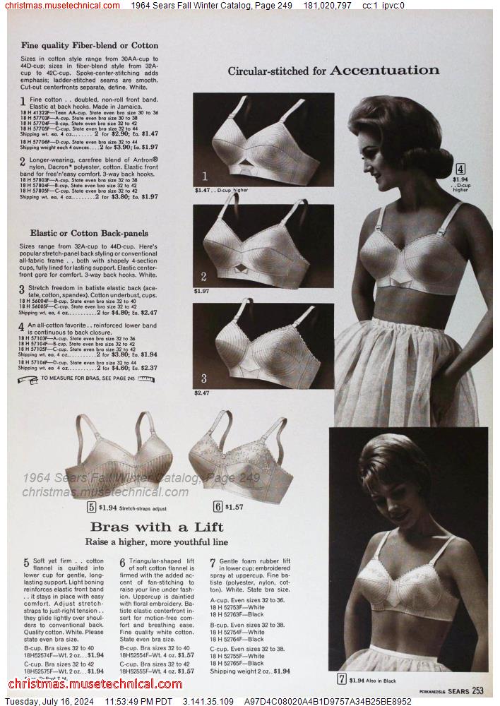 1964 Sears Fall Winter Catalog, Page 249