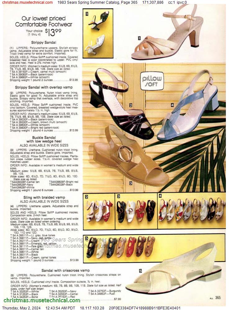 1983 Sears Spring Summer Catalog, Page 365