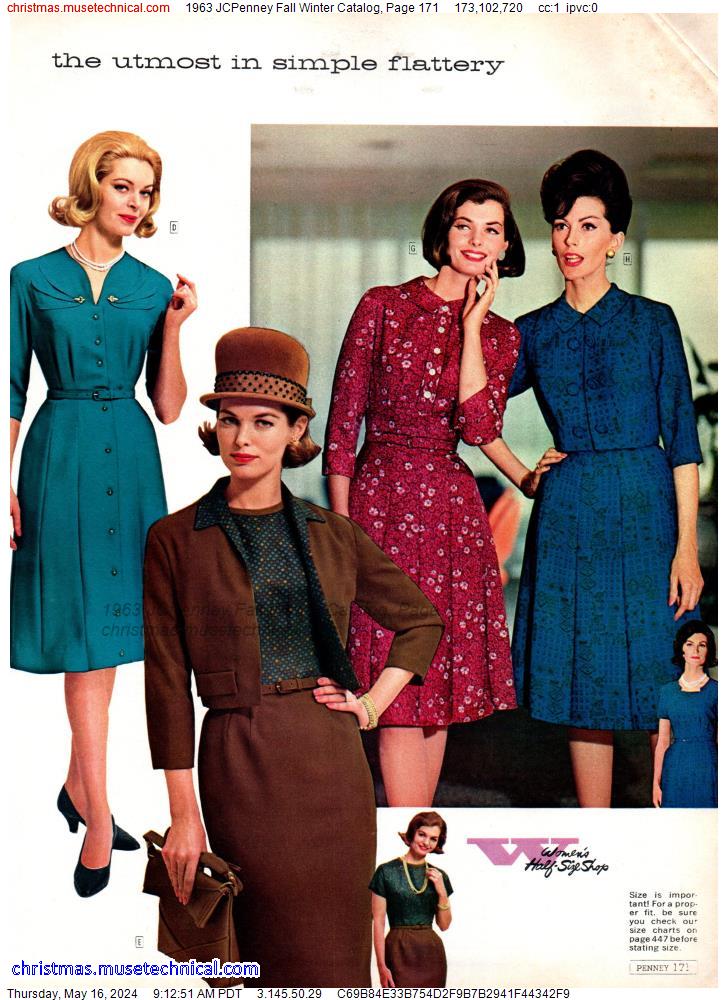 1963 JCPenney Fall Winter Catalog, Page 171