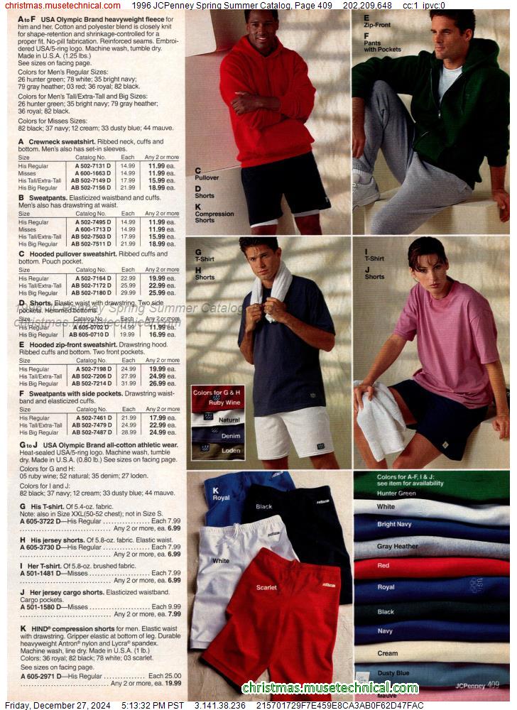 1996 JCPenney Spring Summer Catalog, Page 409