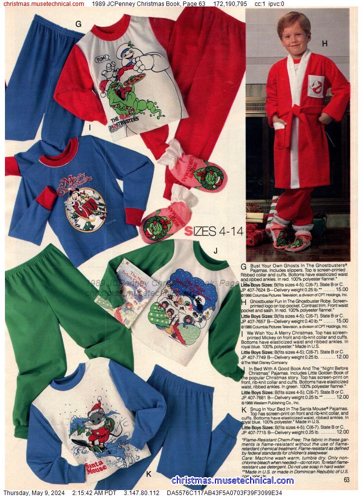 1989 JCPenney Christmas Book, Page 63