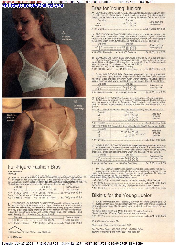 1981 JCPenney Spring Summer Catalog, Page 210