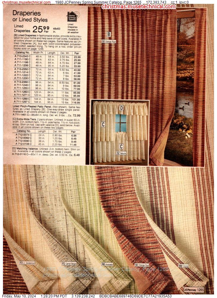 1980 JCPenney Spring Summer Catalog, Page 1265