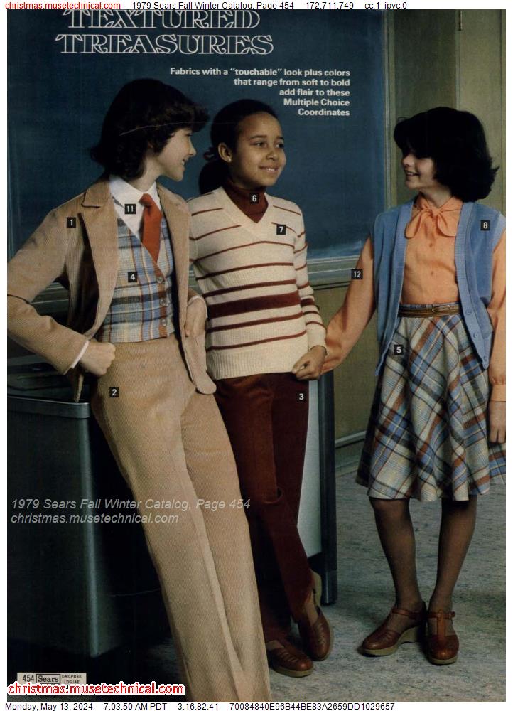 1979 Sears Fall Winter Catalog, Page 454