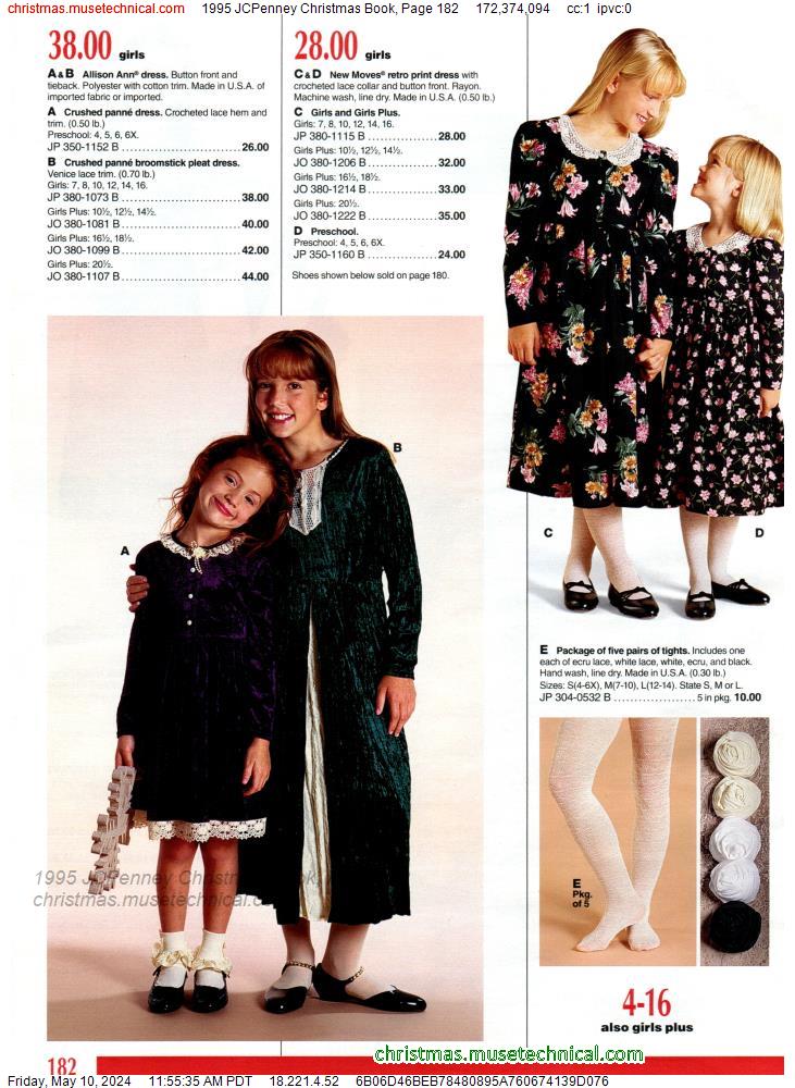 1995 JCPenney Christmas Book, Page 182