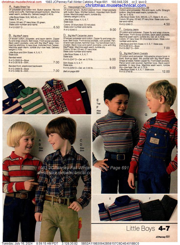 1983 JCPenney Fall Winter Catalog, Page 691