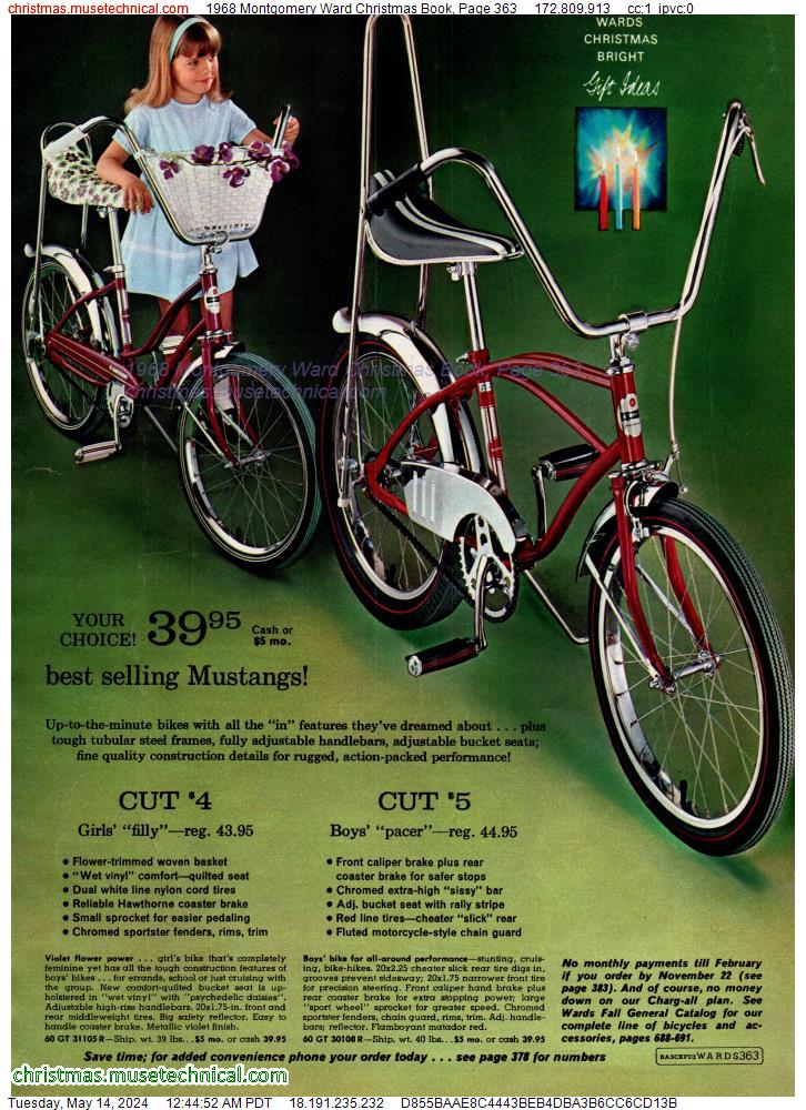 1968 Montgomery Ward Christmas Book, Page 363