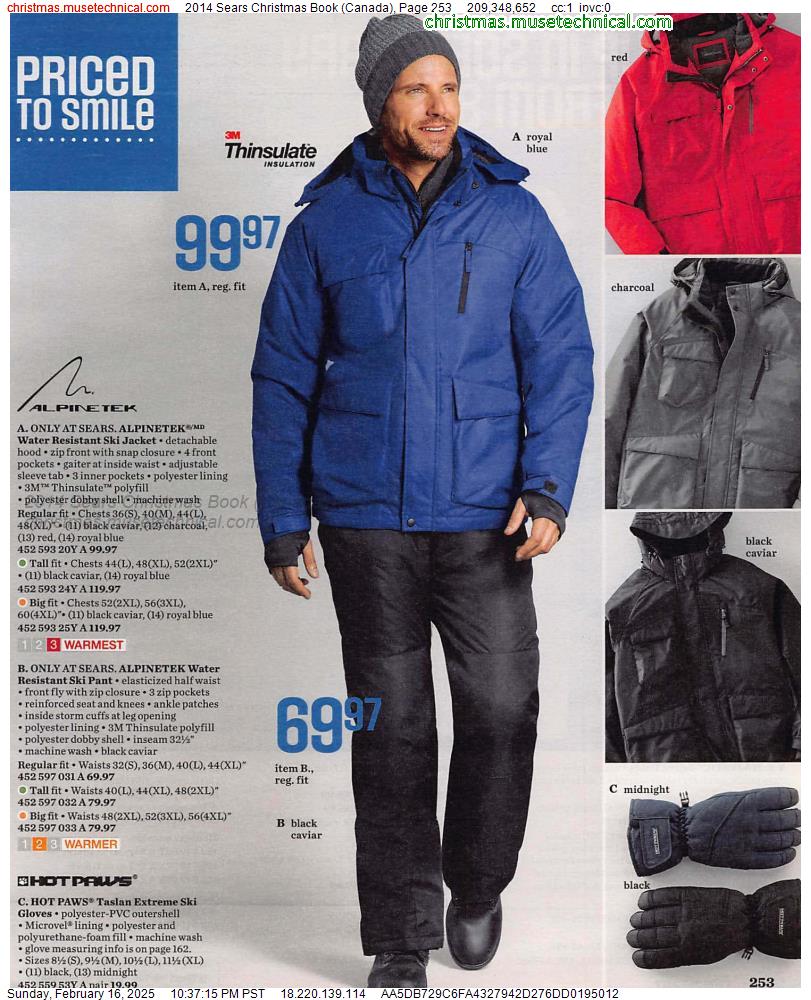 2014 Sears Christmas Book (Canada), Page 253