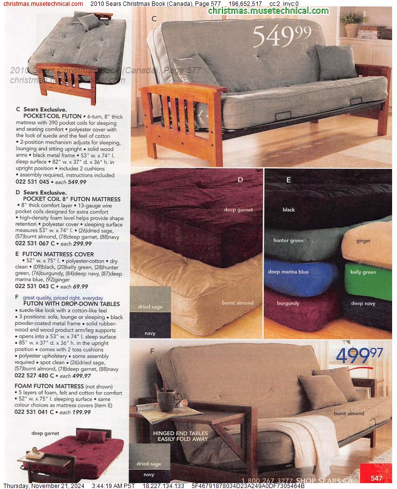 2010 Sears Christmas Book (Canada), Page 577