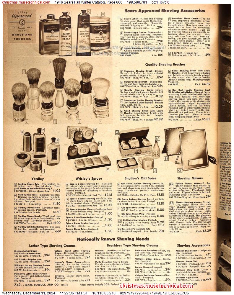 1946 Sears Fall Winter Catalog, Page 660