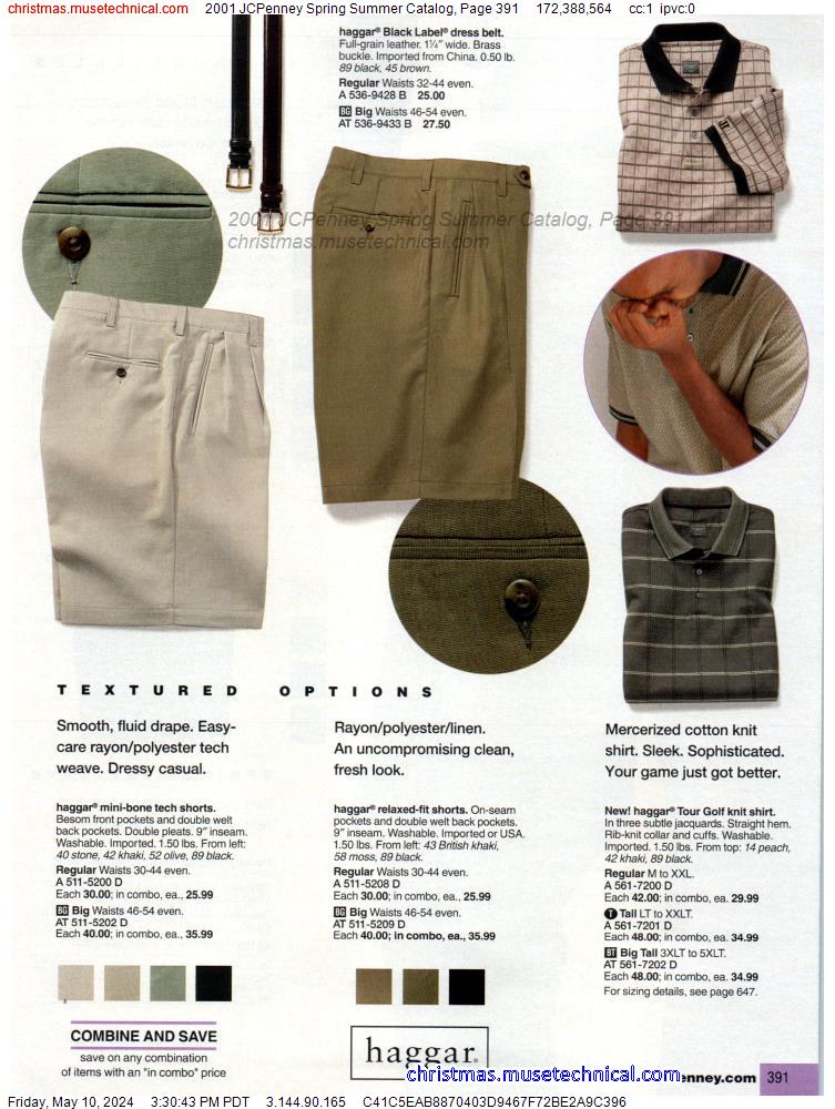 2001 JCPenney Spring Summer Catalog, Page 391