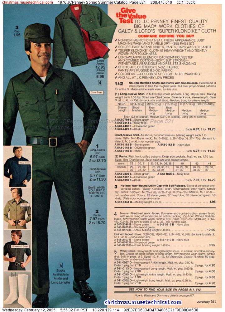 1976 JCPenney Spring Summer Catalog, Page 521