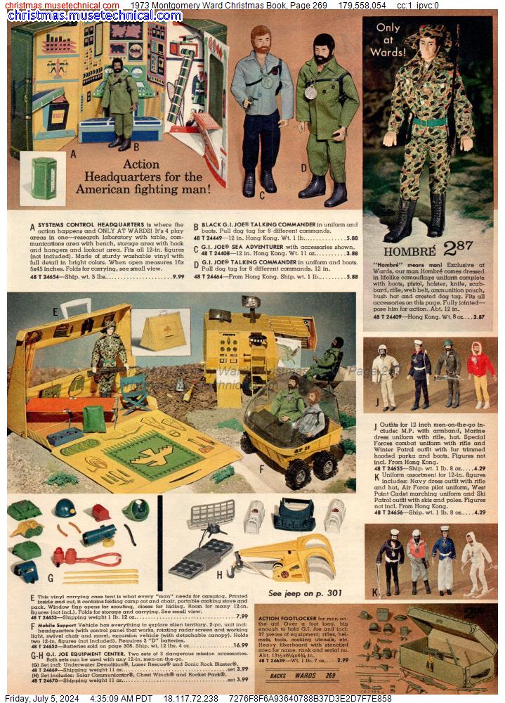 1973 Montgomery Ward Christmas Book, Page 269