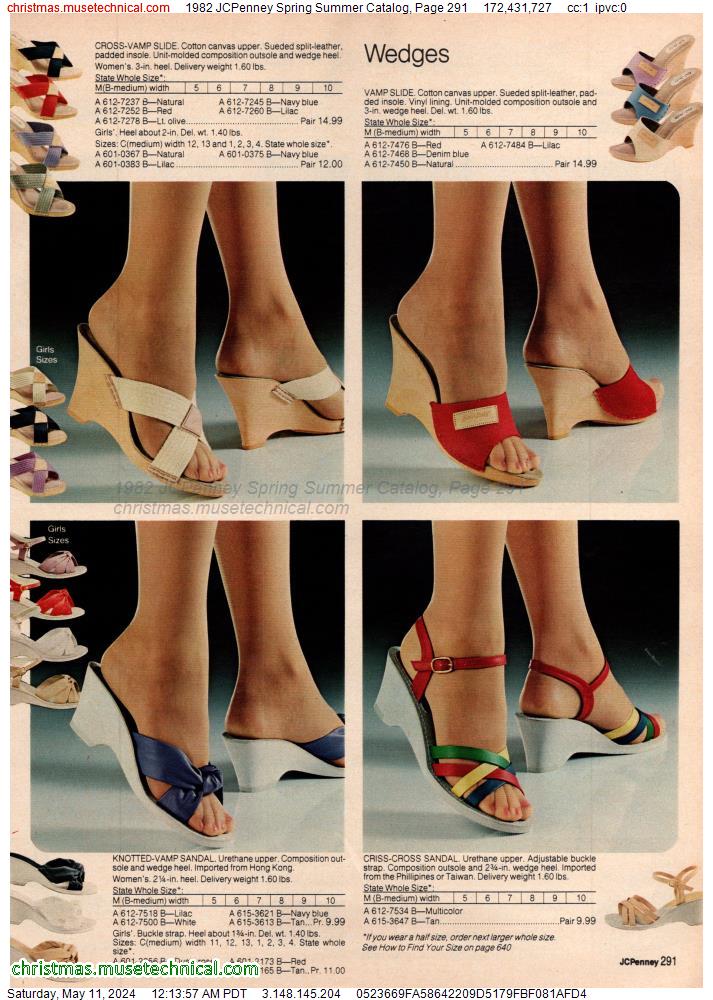 1982 JCPenney Spring Summer Catalog, Page 291